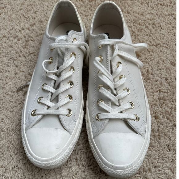 Converse Chuck Taylor Nubuck Low Top Sneakers Shoes Size W8/M6 - Picture 2 of 6